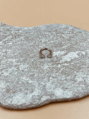 Negi Septum Ring in Silver Tone