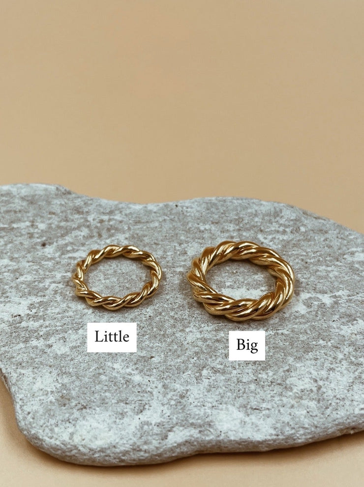 Big Yuki Spiral Ring | 18kt Solid Gold