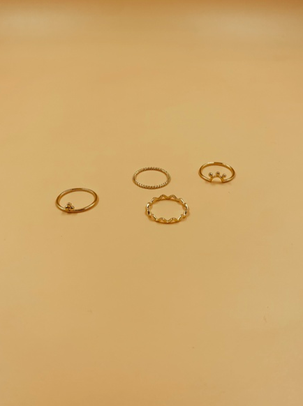 Mie Family Sun Ring | 18kt Solid Gold