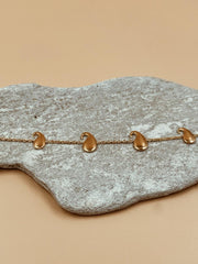 Posse Of Paisleys Bracelet | 18kt Solid Gold