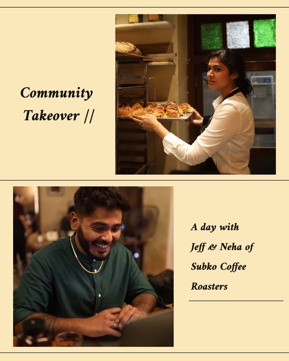 Neighbourhood cafe // A takeover by Subko Coffee Roasters & Bakehouse ...