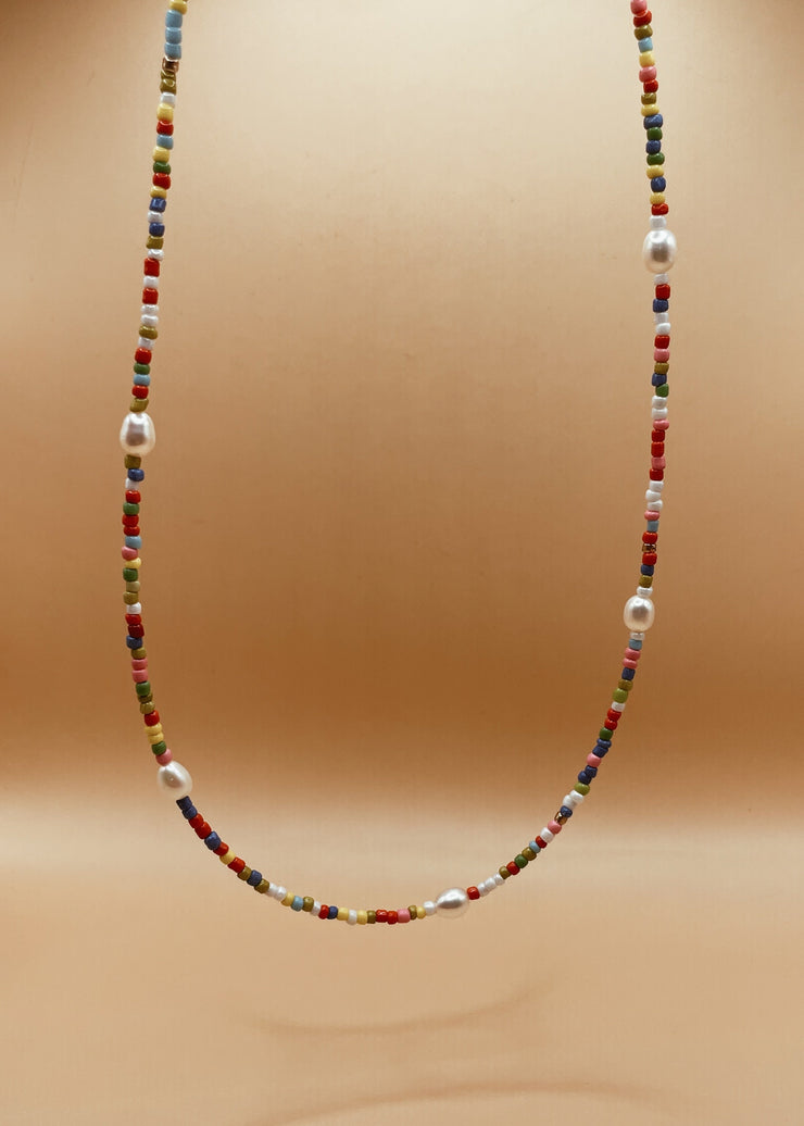 Confetti Pop Lune Necklace