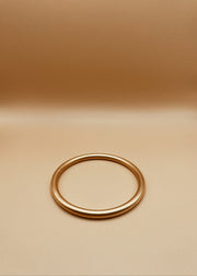 Roundabout Chimbai Bangle in Matte Gold