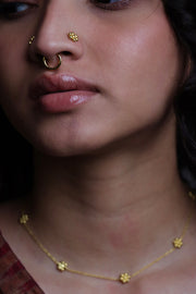 Puvvu Nose Pin | 18kt Solid Gold