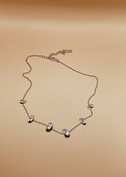 Posse Of Paisleys Choker in Silver tone