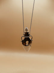 Homecoming Big Vase of Plenty Necklace in Silver