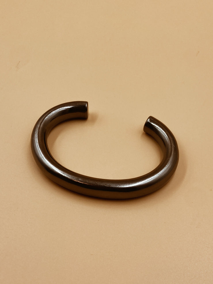 Mama Chimbai Cuff in Gunmetal