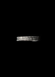 Triple Line Pyramid Wrist Cuff in Silver Tone