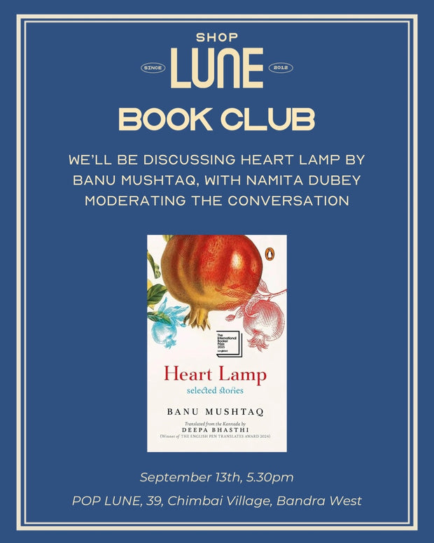 POP LUNE BOOk CLUB x Namita Dubey