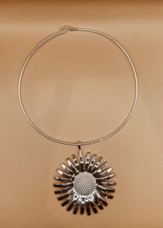 Daisy Collar Silver