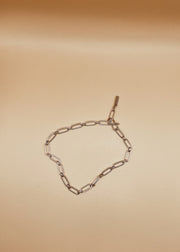 Sea Link Bracelet in Silver Tone