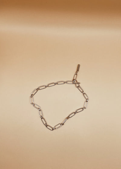 Sea Link Bracelet in Silver Tone