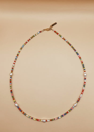 Confetti Pop Lune Necklace
