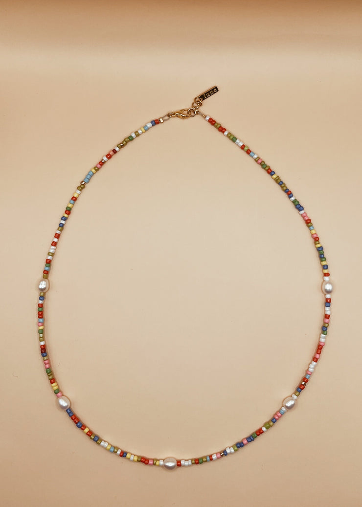 Confetti Pop Lune Necklace