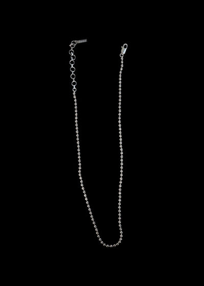 Mini Amira Ball Choker in Silver Tone