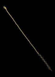 Mini Amira Ball Bracelet in Gold Tone