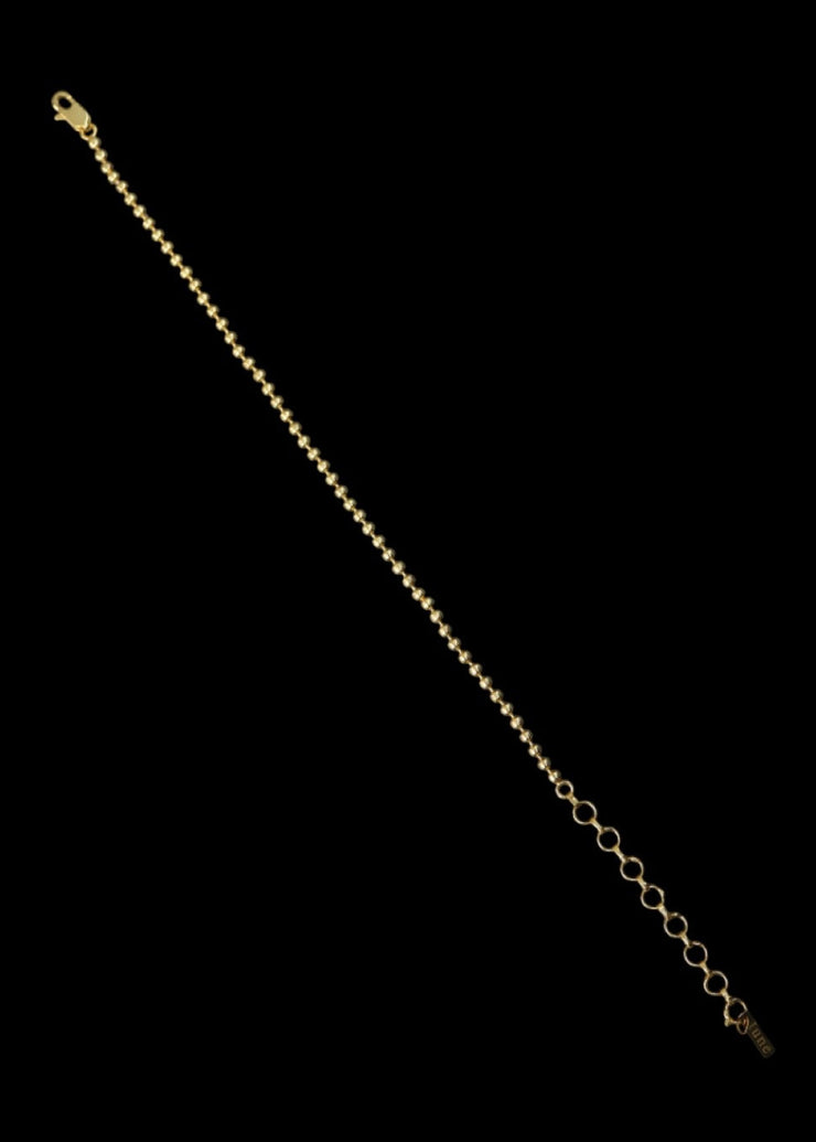Mini Amira Ball Bracelet in Gold Tone