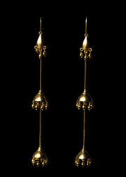 Darling Jhumkas in Gold Tone - Long