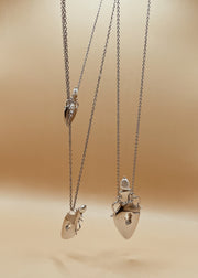 Homecoming Big Vase of Plenty Necklace in Silver