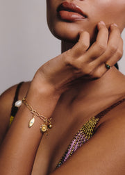 Sea Link Bracelet in Gold Tone
