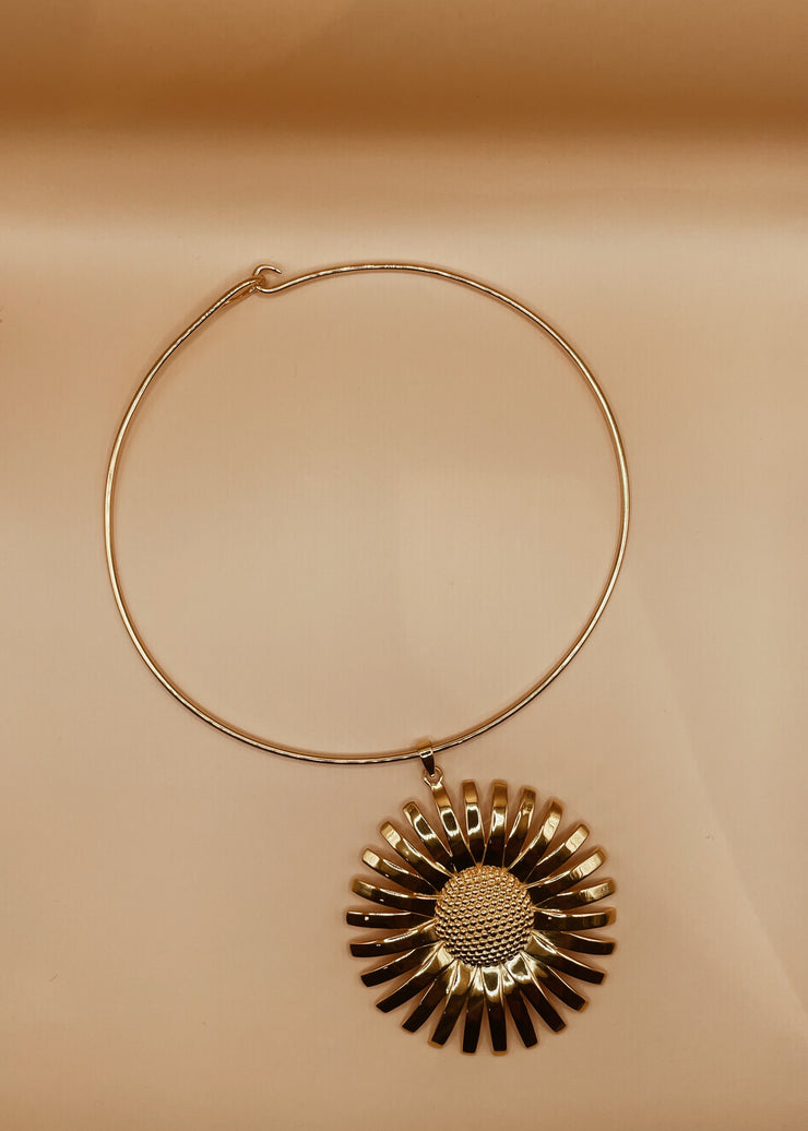 Daisy Collar Gold