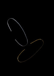 Pyramid Palm Cuff in Gold Tone
