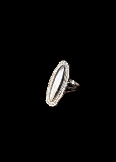 Bravura Ring in Silver Tone