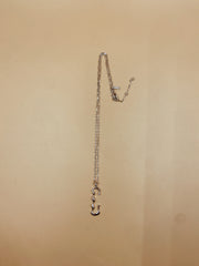 Letter C Necklace in 925 Sterling Silver