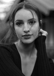 Gego Triangle Nose Pin in Silver