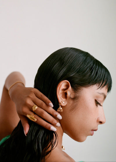 Darling Jhumka Charms in Gold Tone