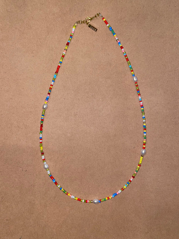 Confetti Pop Lune Necklace