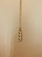 Letter D Necklace in 925 Sterling Silver