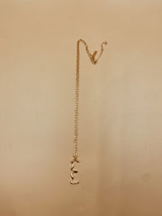 Letter E Necklace in 925 Sterling Silver
