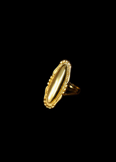 Bravura Ring in Gold Tone