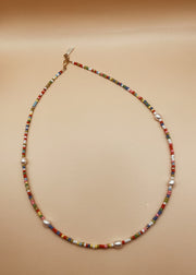 Confetti Pop Lune Necklace