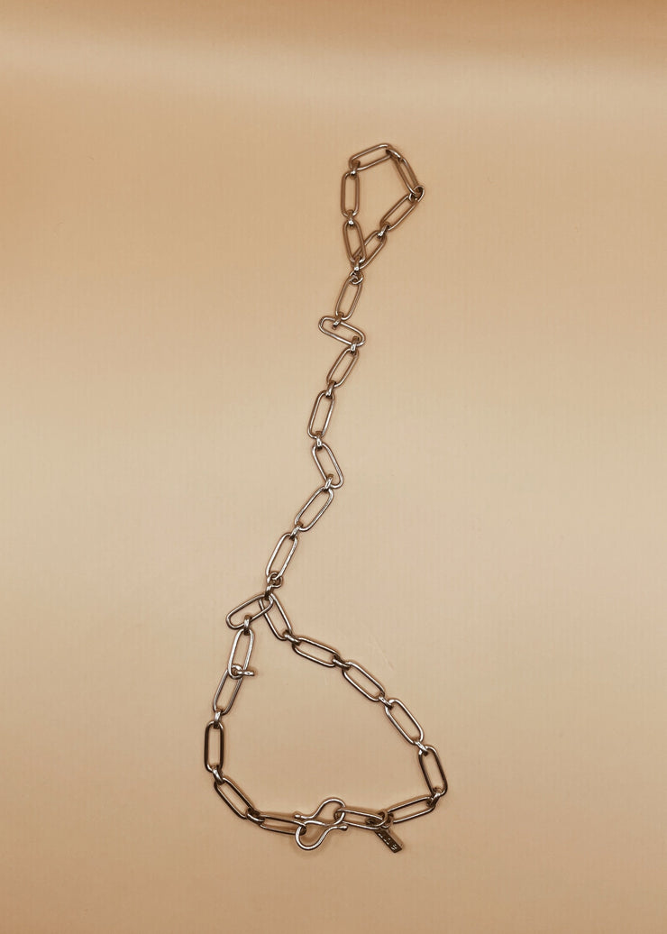 Sea Link Hand Harness in Silver Tone