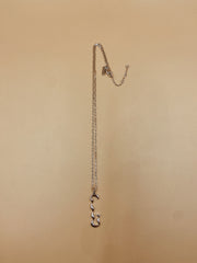 Letter G Necklace in 925 Sterling Silver
