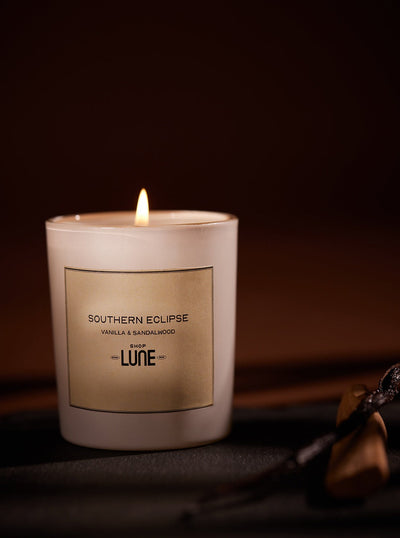 Southern Eclipse — Vanilla & Sandalwood Scented Soy Candle