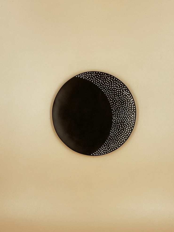 Waxing Crescent Medallion Plate