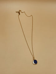 Small Night Of The Blue Moon Necklace