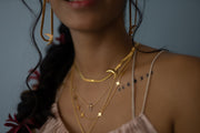 Essence Mini Pink Tourmaline Necklace