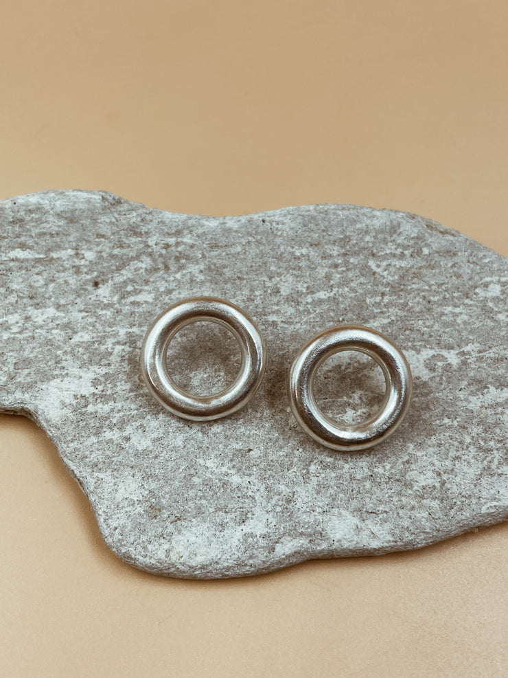 Small Silver City Studs