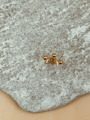 Mie Sun Nose Pin | 18kt Solid Gold