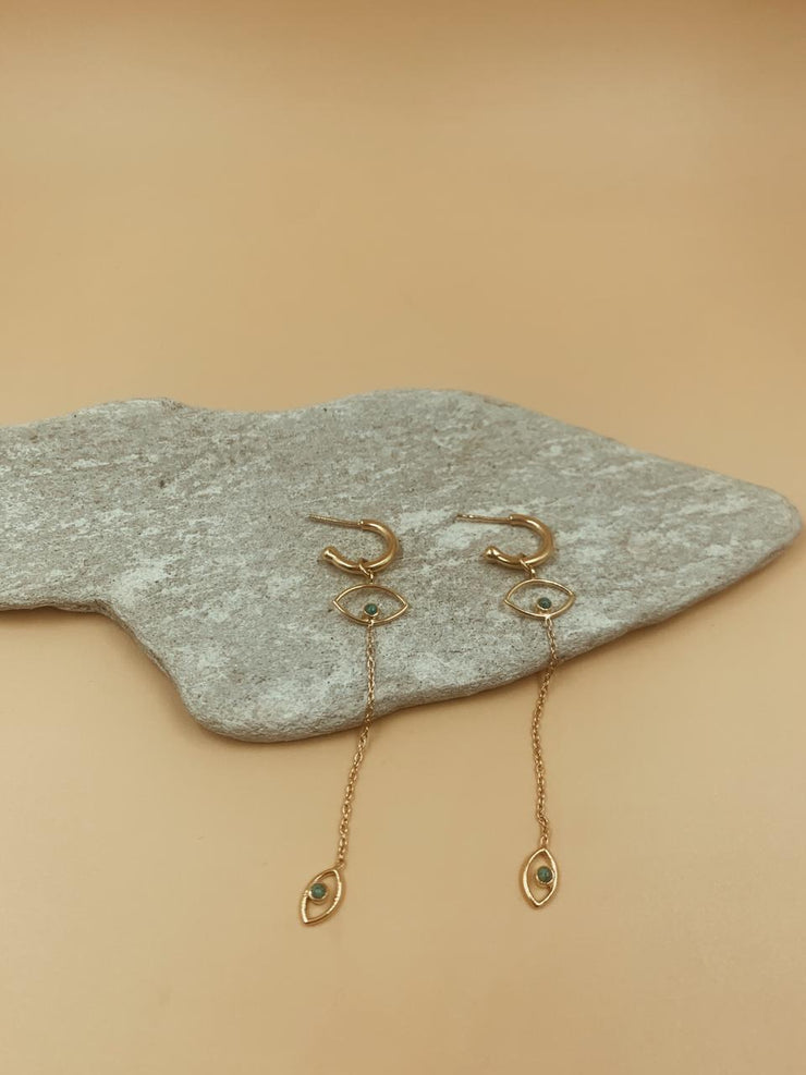 Nebula Evil Eye Charm