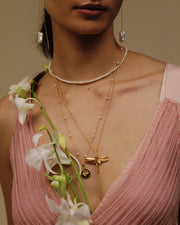 Nagally Pearl Strand Necklace