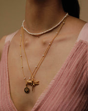 Konkona Sen in Nagally Pearl Strand Necklace