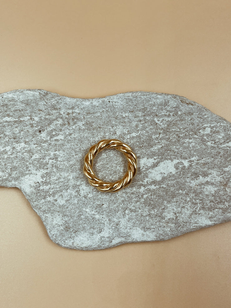 Big Yuki Spiral Ring | 18kt Solid Gold