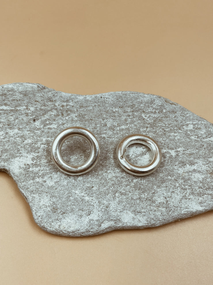 Small Silver City Studs
