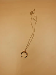 Horn Necklace  | 18kt Solid Gold