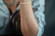Hail Pearl Chain Bracelet